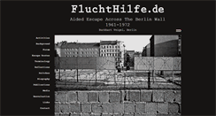 Desktop Screenshot of fluchthilfe.de